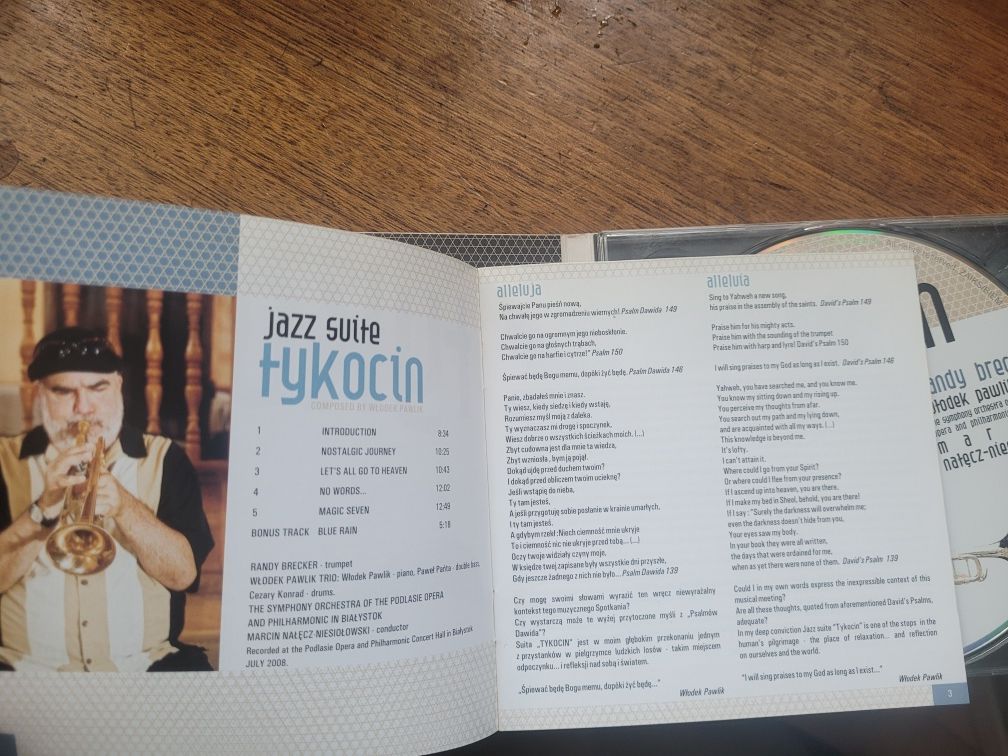 CD Włodek Pawlik Tykocin Jazz Suite 2008 Polskie Radio