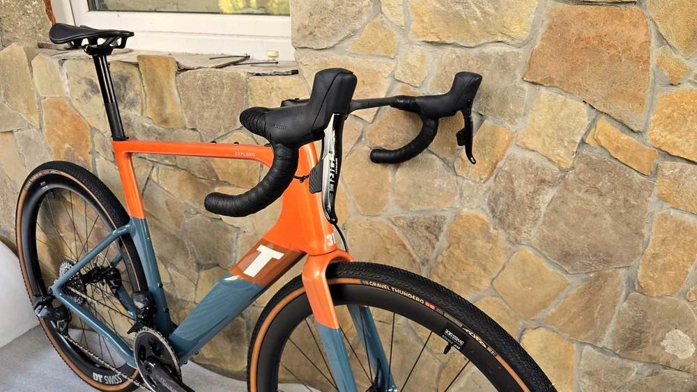 Карбоновий гравел 3Т Exploro Max Eagle eTap AXS Gravel Bike