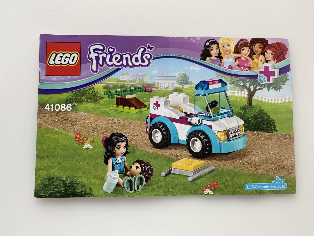 Zestaw klocków LEGO Friends 41086 Karetka weterynarza