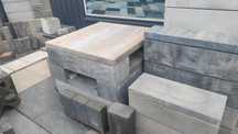 Stół stolik betonowy płyta tarasowa 80x80 kostka brukowa mebel meble
