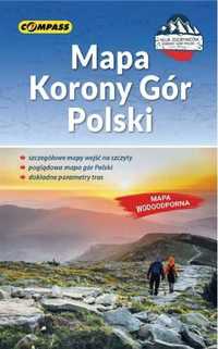 Mapa - Korony Gór Polski