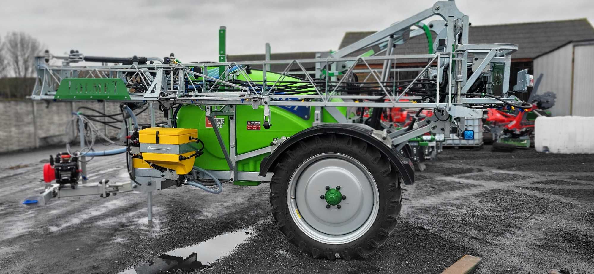 Opryskiwacz Borys hydrauliczna lanca Tolmet zaczepiany na kołach raty