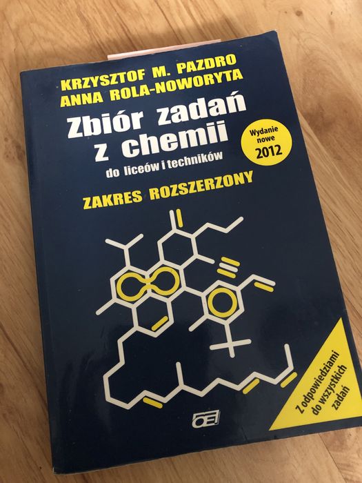 Zbiór zadań z chemii PAZDRO rozszerzenie 2012