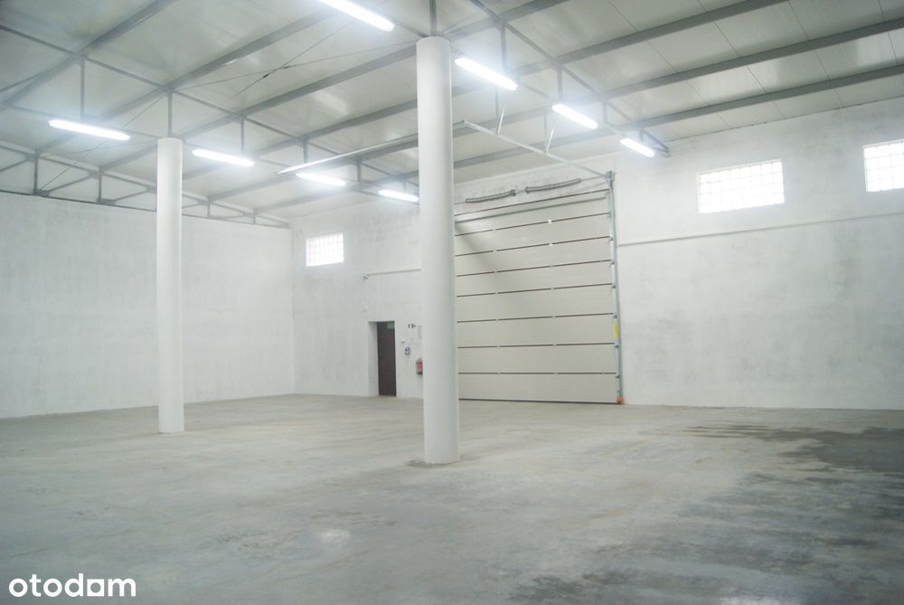 Magazyn 243m2 wjazd z poziomu zero. łatwy dojazd do A1