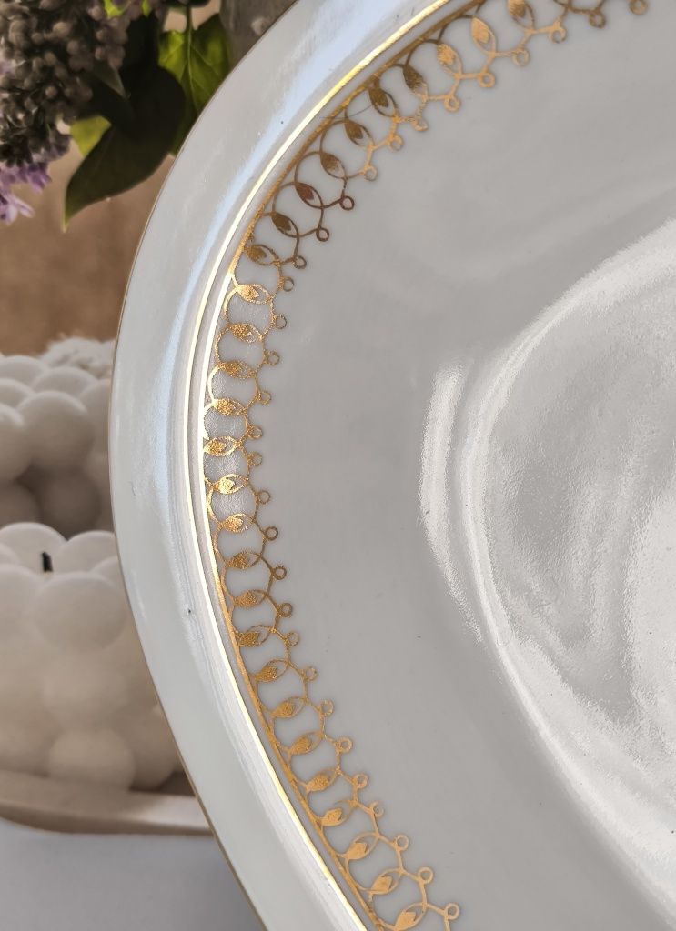Półmisek Chodzież piękna stara porcelana 33 cm