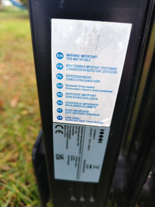 Grzejnik elektryczny mocny 3000w olejek olejowy