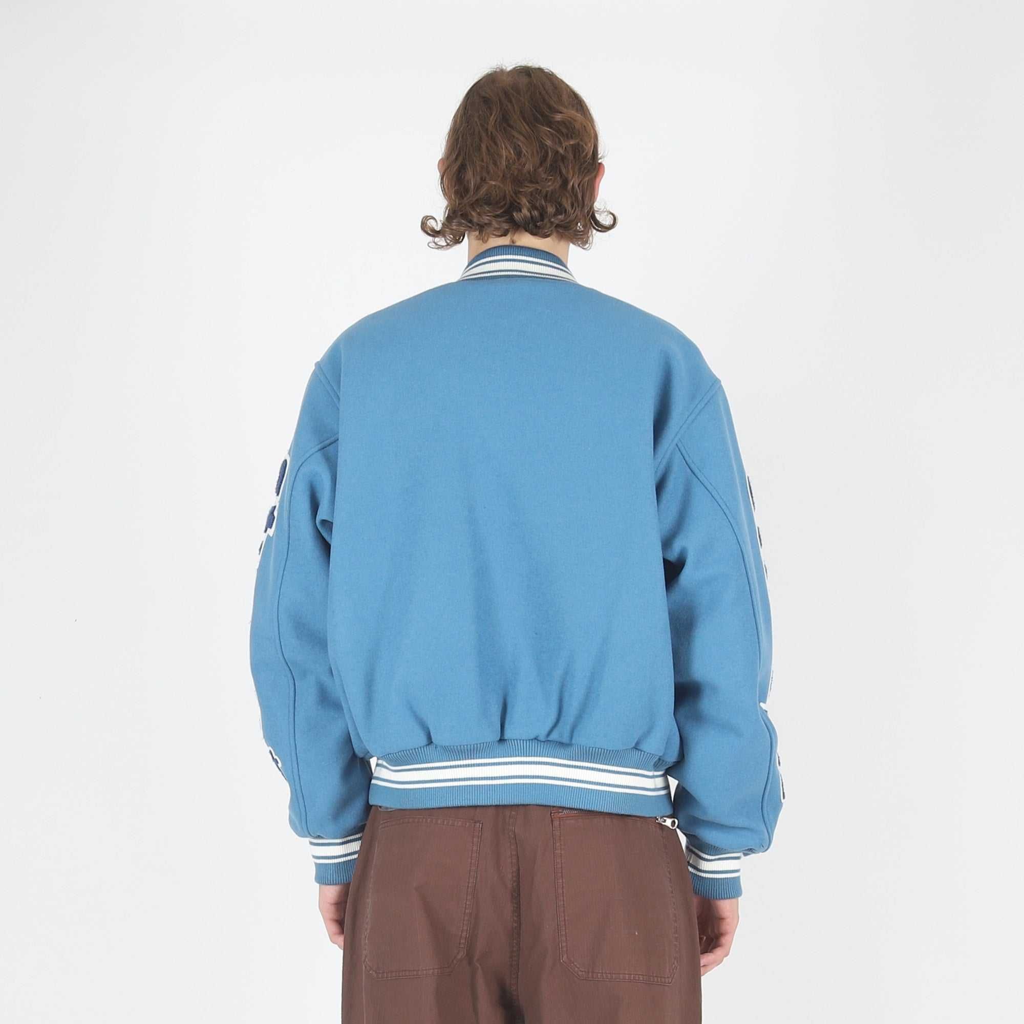 Куртка STUSSY Varsity Jacket Competition Blue