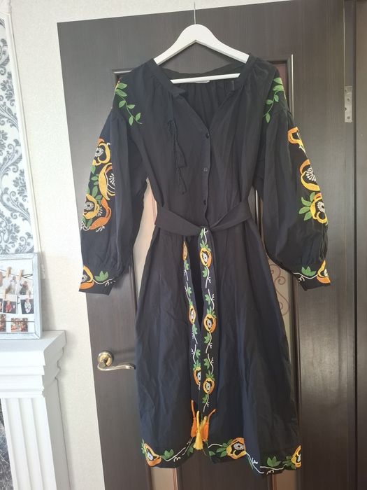 Вишиванка сукня чорного кольору