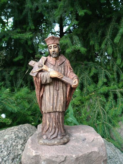 Ludowa figura św. Jana Nepomucena