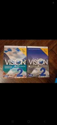 Vision 2. Pakiet podręcznik i cwiczenia. NOWE, nieużywane.