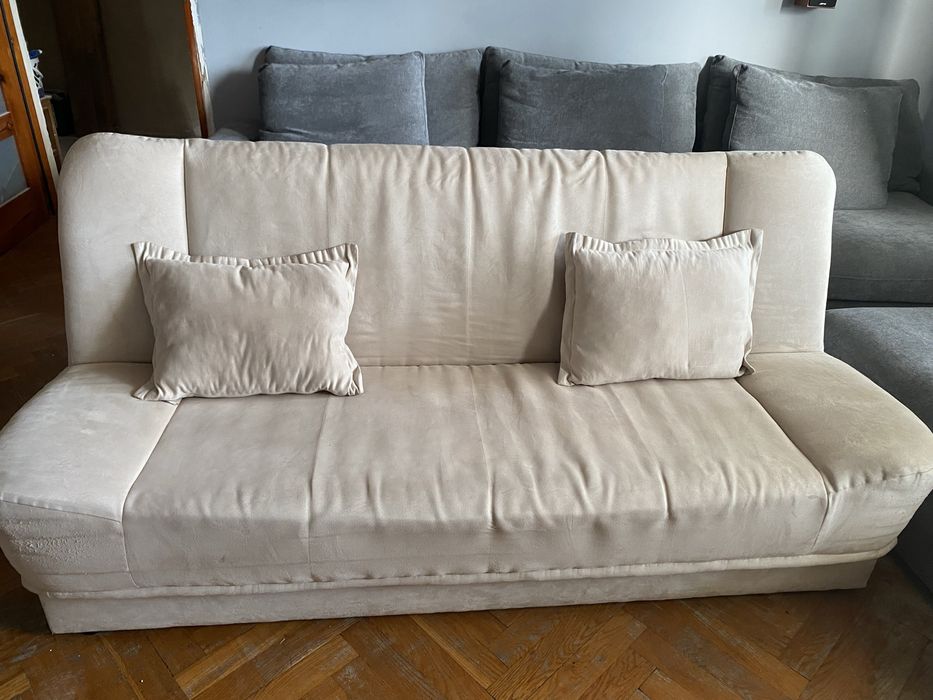 Sofa rozkladana jasna