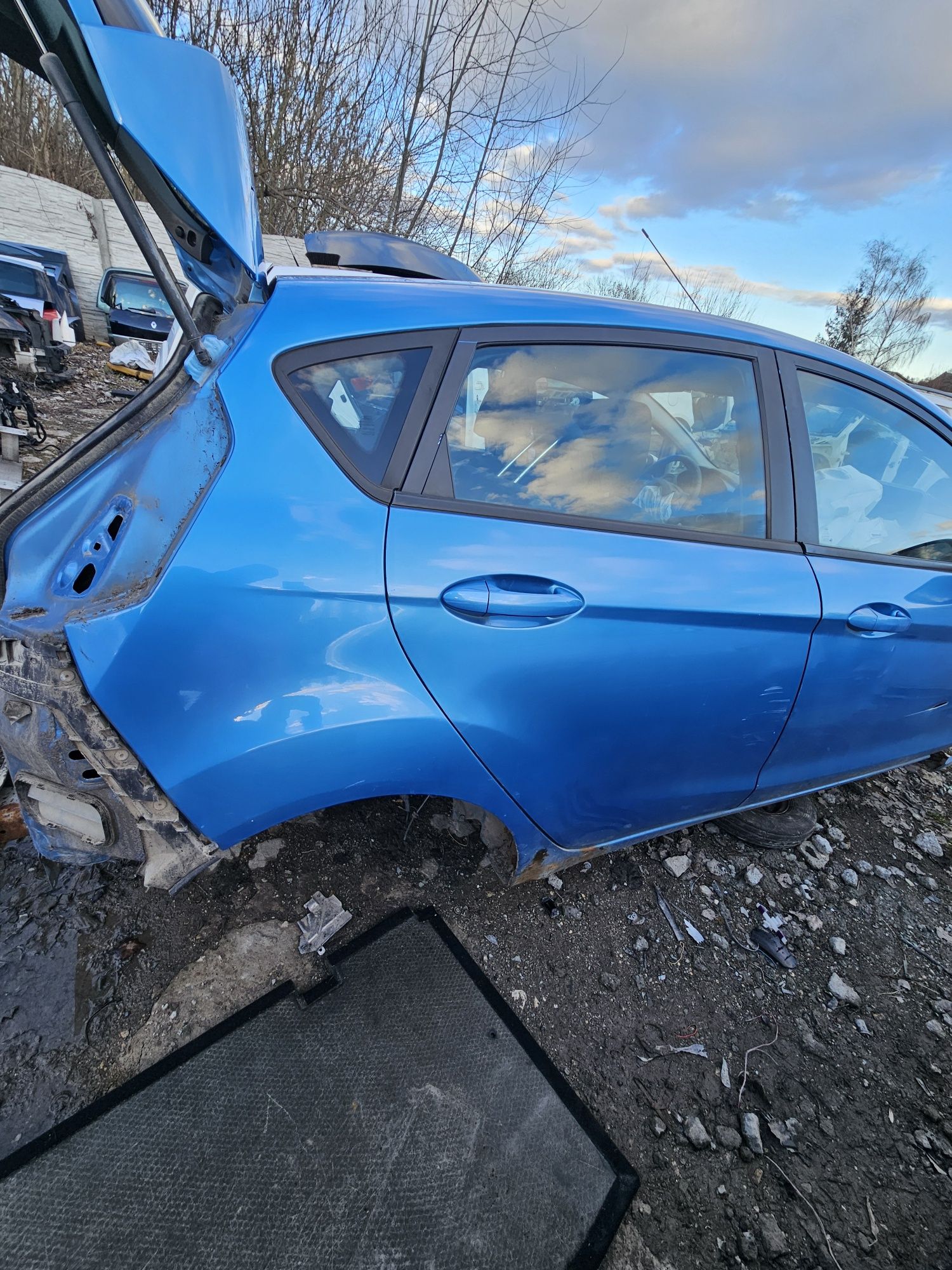 Ford Fiesta mk7 drzwi lewe przód prawe lewe tył tylne