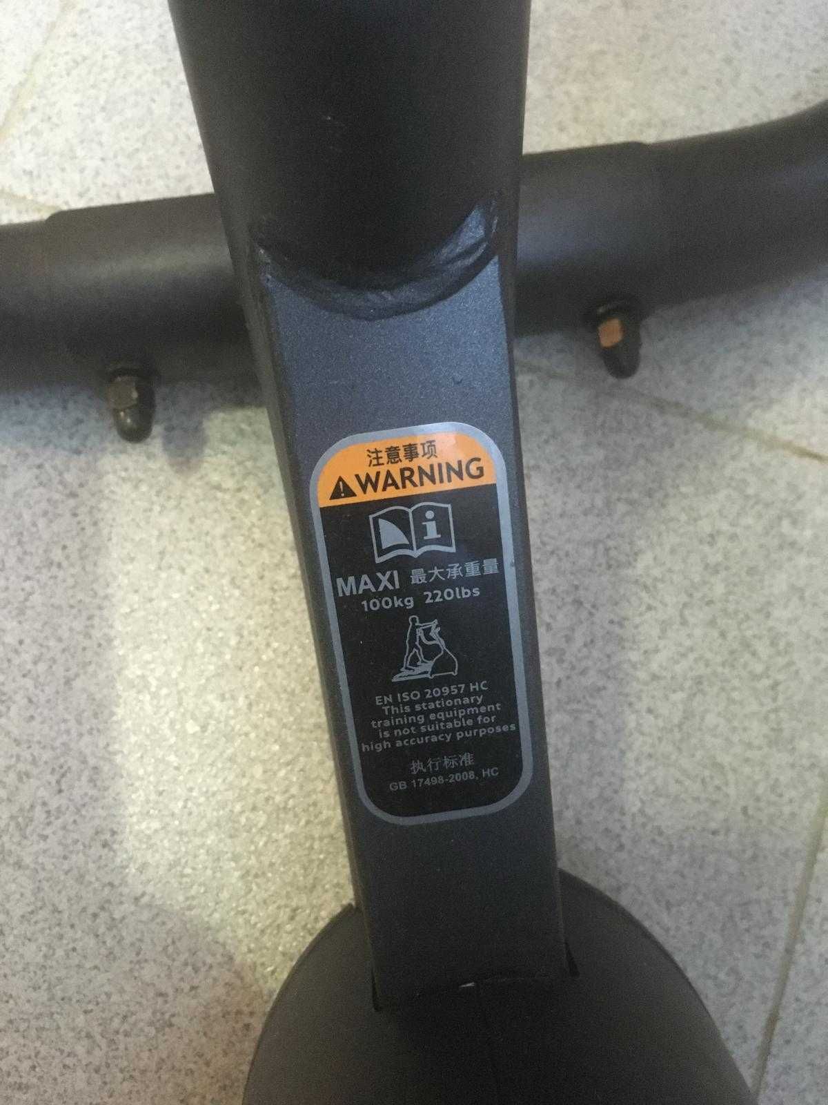 Bicicleta Elíptica de Cardio Training DOMYOS 100, como nova