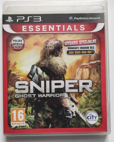 Sniper Ghost Warrior ps3 Playstation 3 po polsku