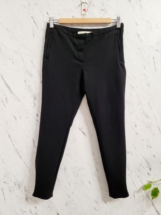 Eleganckie spodnie cygaretki dzwony premium suwaki po bokach styl prep