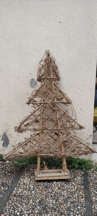 Árvore de natal + luzes dourada