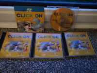 CLICK ON CD 2 ćwiczeń j. angielski komplety zielony żółty niebieski
