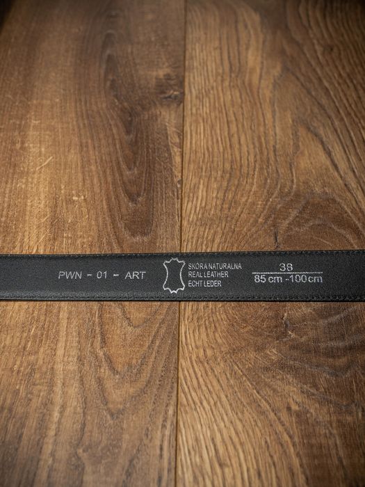 uniwersalny skórzany pasek męski z klasyczną klamrą - rovicky 115