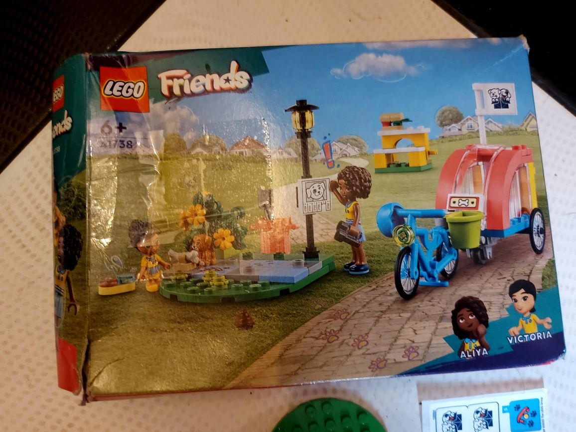 Lego friends rower do ratowania psów 41738