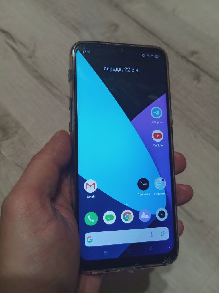 Смартфон Realmi C3 + скло + чохли повний комплект телефон