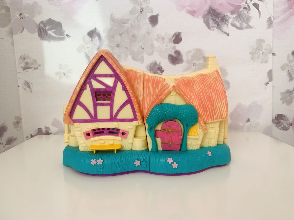 Domek Królewna śnieżka i siedmiu krasnali, Disney Polly Pocket vintage