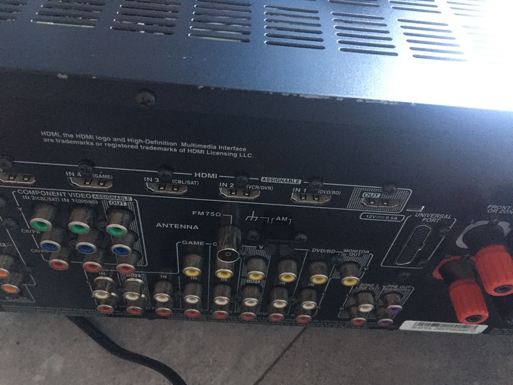 Amplituner Onkyo tx-sr607 bdb stan 7:1