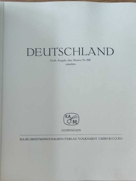 Album na znaczki Schaubek Deutschland Berlin