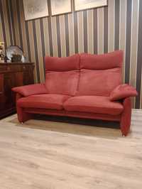 Sofa czerwona Laauser designerska