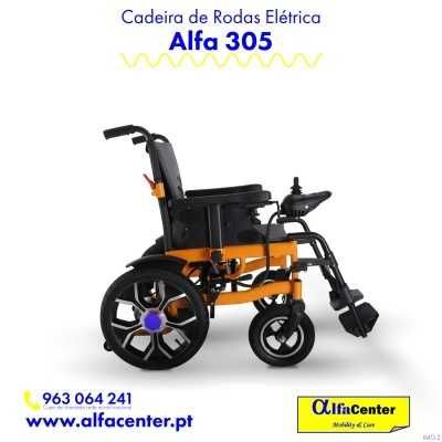 Cadeira de rodas elétrica Alfa 305 - NOVA