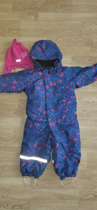 Reima зимовий комбінезон(шапка+зимові ботинки)