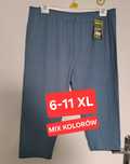 Nowe Rybaczki bambusowe czarne kolory 6-11XL duże getry spodnie