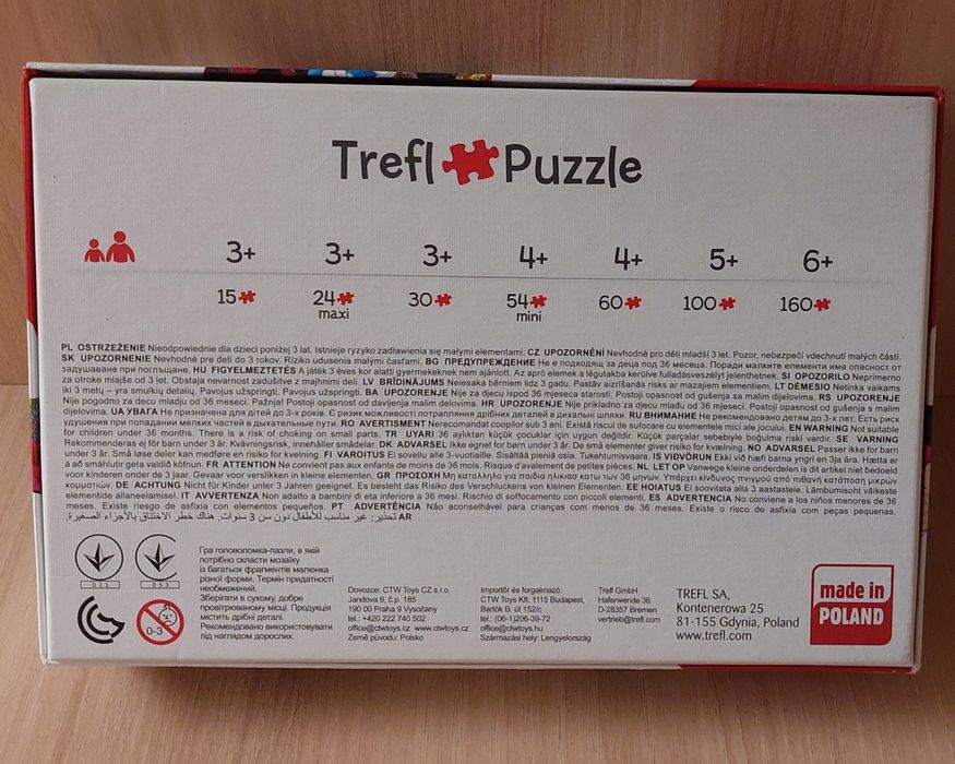 Пазл Trefl Міккі і Мінні 60 елементів