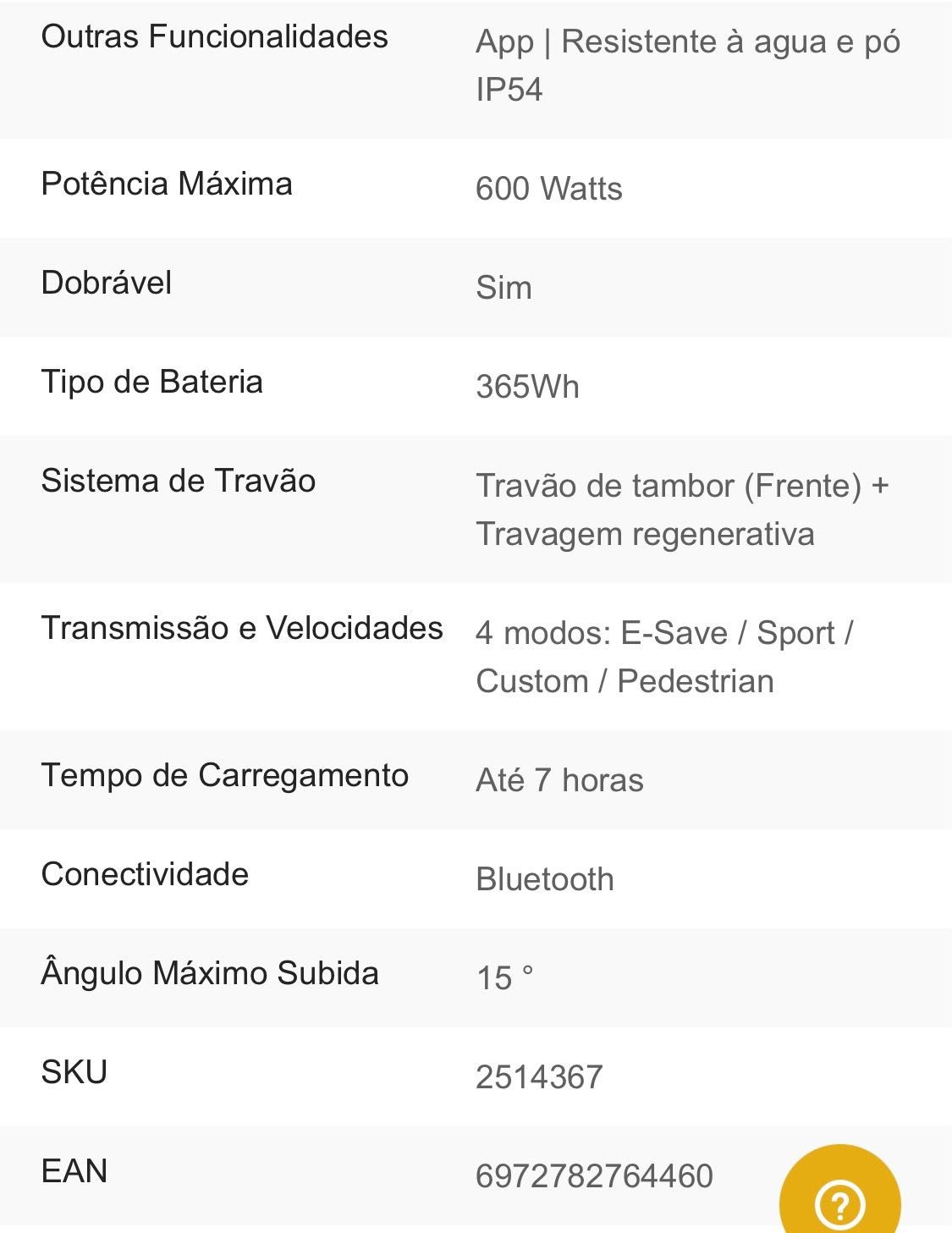 Trotinete elétrica KQi2 PRO