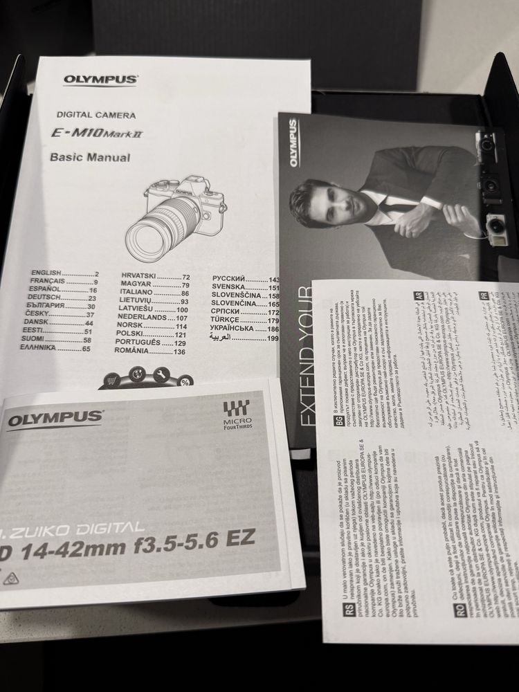 Aparat Olympus OM-D E-M10 Mark II-stan idealny!