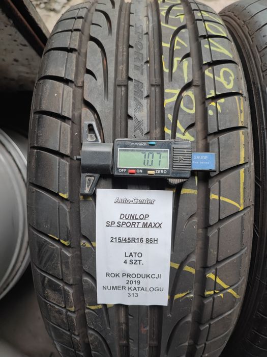 Opony Dunlop SP Sport Maxx 215/45R16 86H