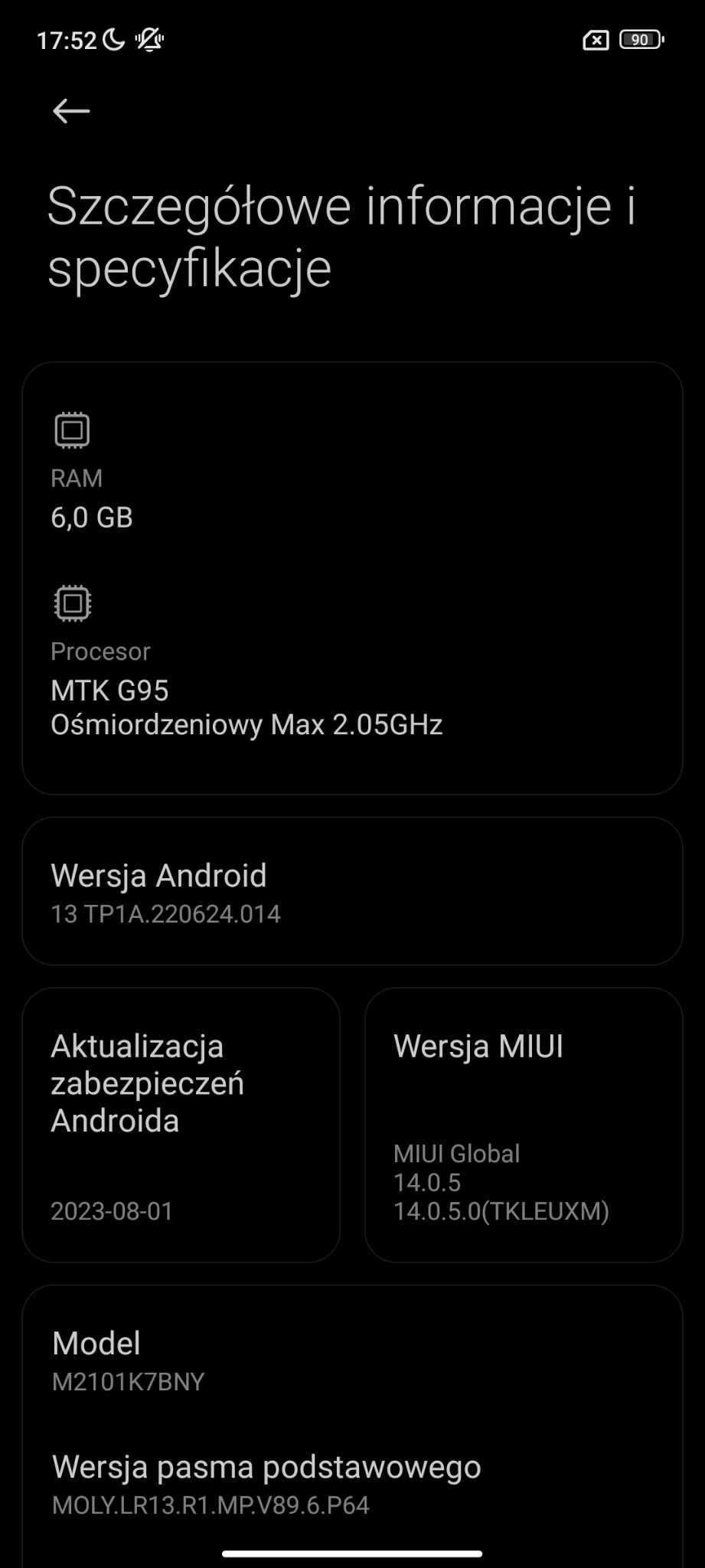 Xiaomi Redmi Note 10S stan lekko używany