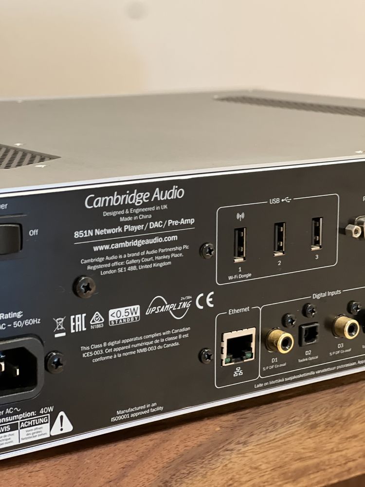 Cambridge Azur 851N | Pré-amplificador Digital e Streamer