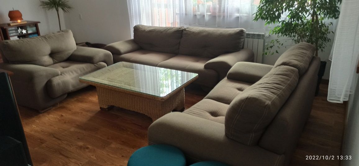 Zestaw narożnikowy 3+2+1 kanapa narożnik sofa