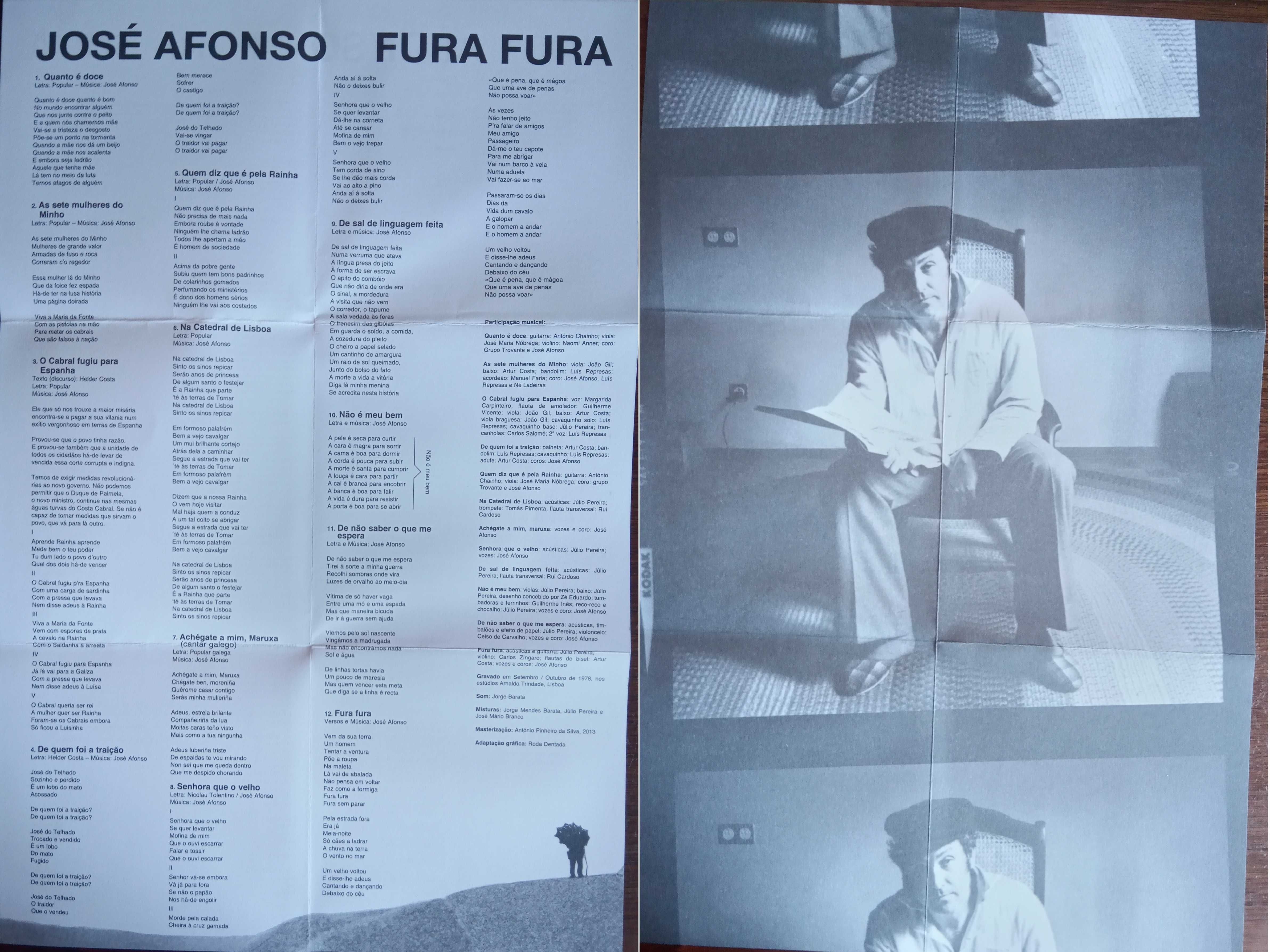 José Afonso	- - - - -		Fura Fura	- - - - -	CD