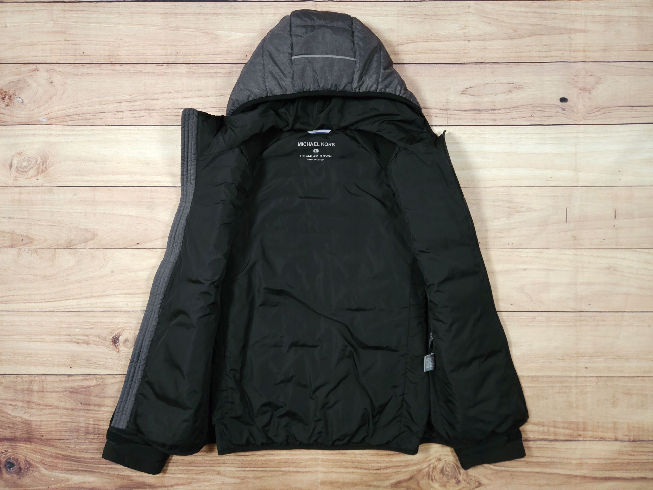MICHAEL KORS Kurtka Hybryda Puchowa Softshell Męska r. L