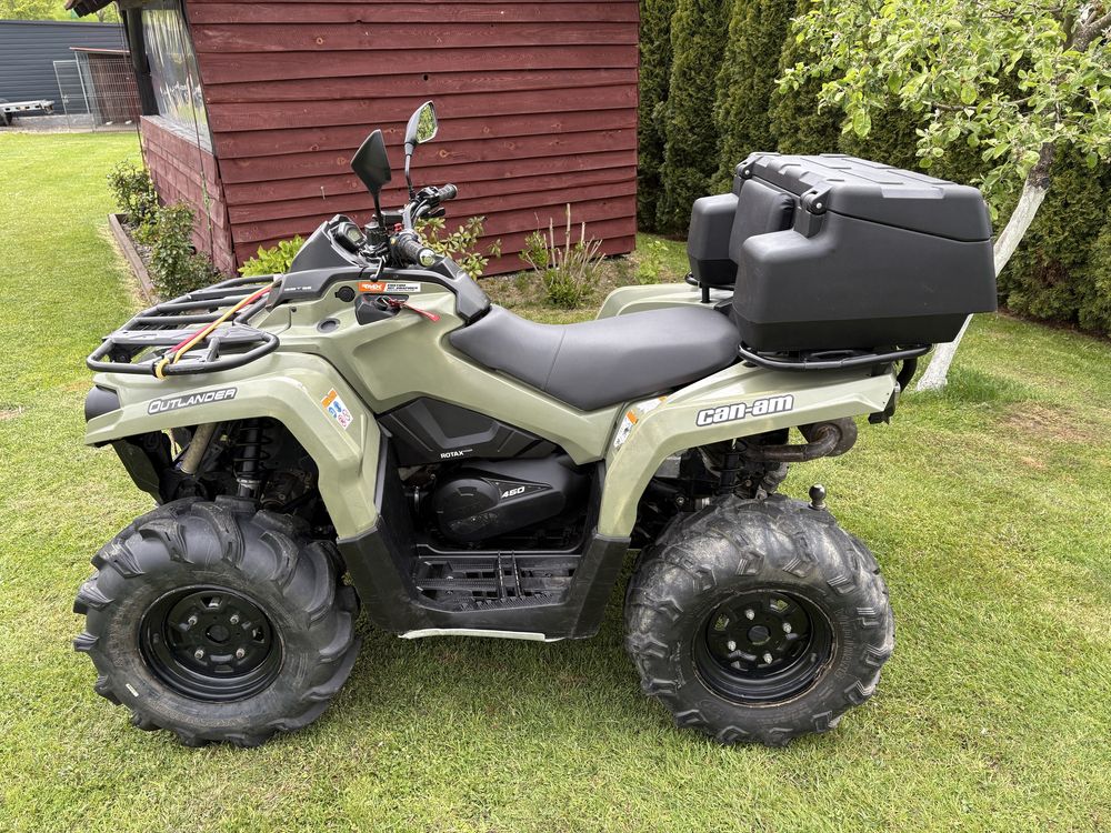 Can am outlander 450 zarejestrowany
