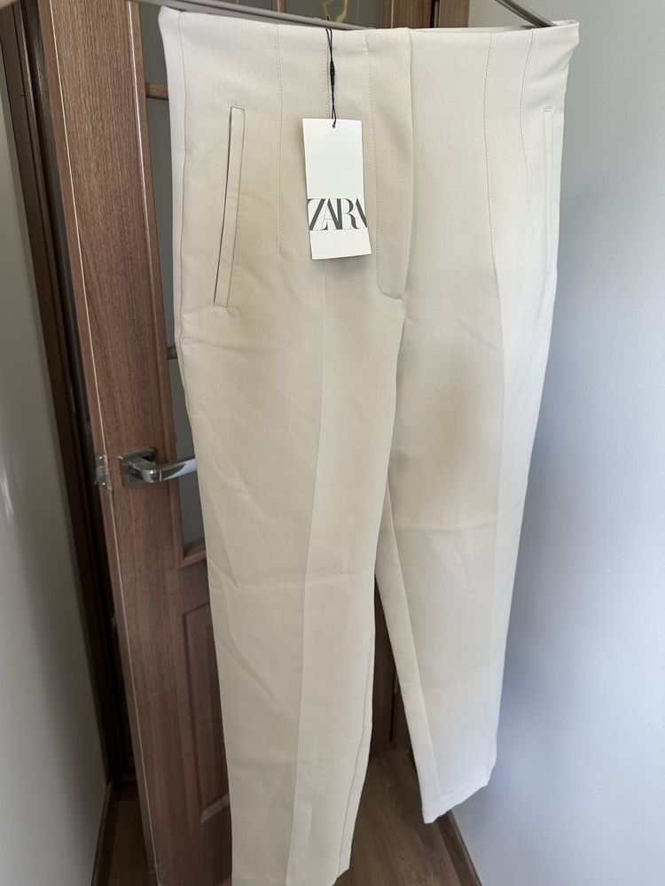 Штани з високою посадкою Zara