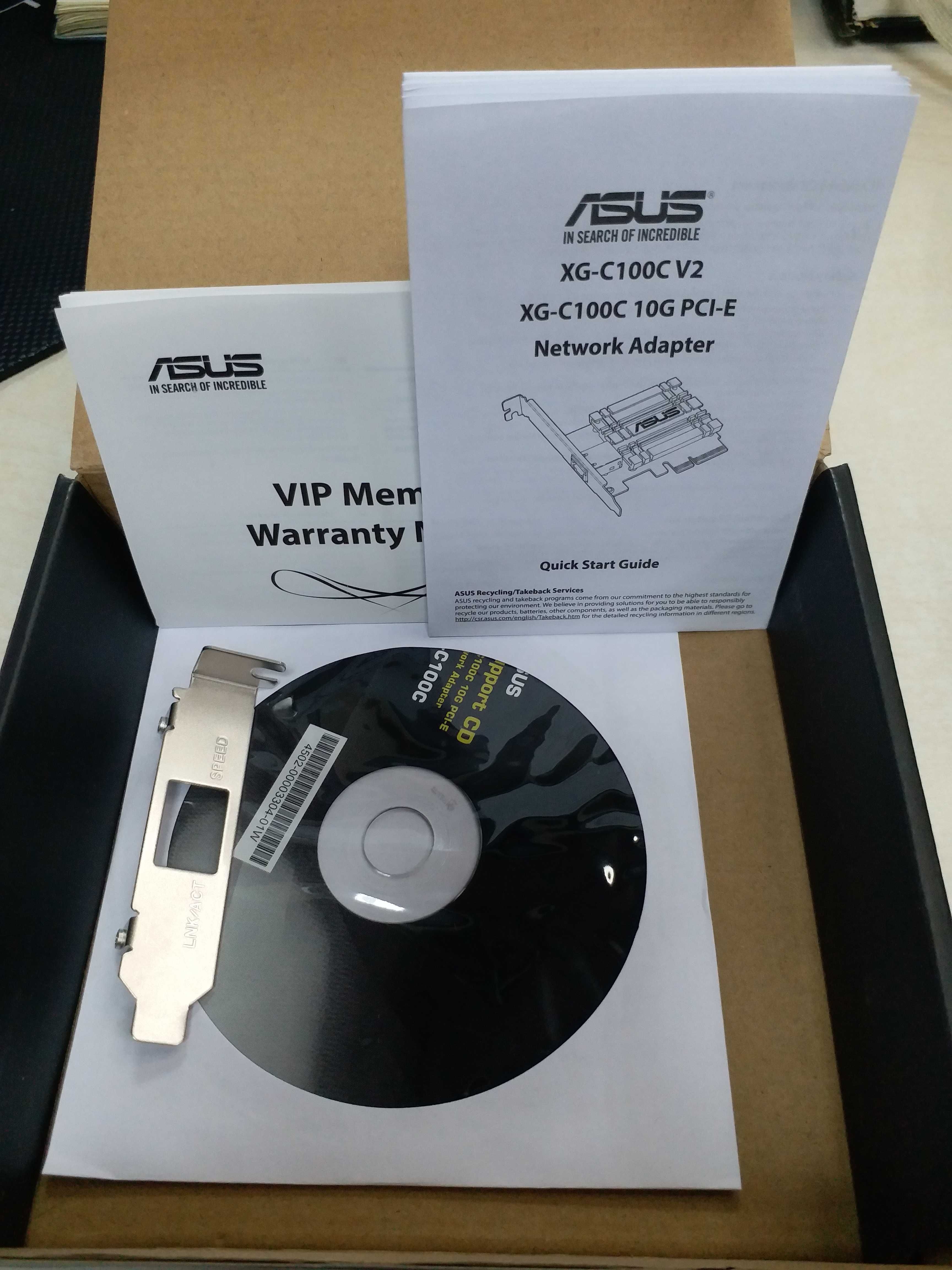 Мережевий адаптер Asus XG-C100C