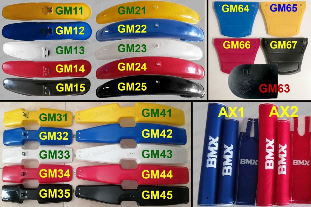 Peças e acessórios para bicicleta BMX antiga