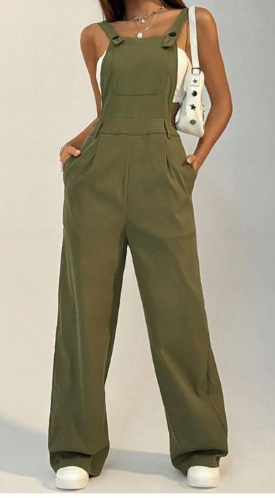 Костюм палаццо  та Комбінезон для вагітних,   колір  хакі. Нов