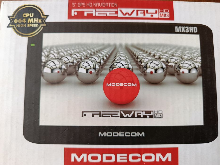 Sprzedam nawigację Modecom freway mx3.  Używana.