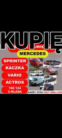 Skup aut Toyota Corolla Hilux Mercedes Sprinter Kaczka