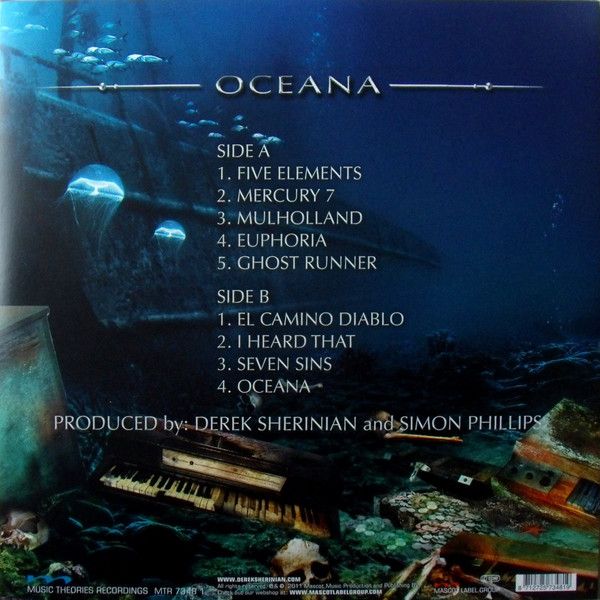 DEREK SHERINIAN -OCEANA -LP -winyl , nowa , zafoliowana