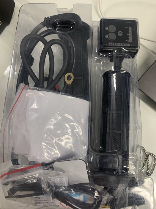 Punhos aquecidos para mota