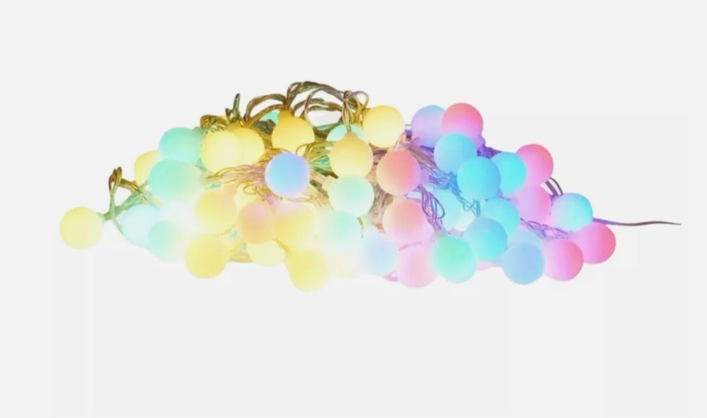 Girlanda Świetlna 19m 80 LED oświetlenie wewnętrzne i zewnętrzne